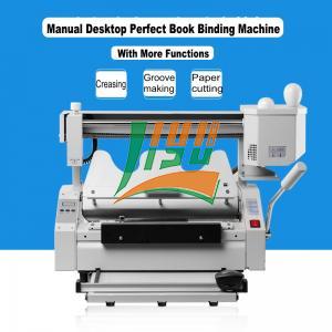 Heavy Duty Multi-Function Desktop Glue Book/Photobook Binder Binding Machine Cutter 